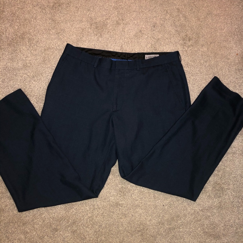 Reaction by Kenneth Cole navy blue dress pants